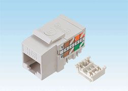 6E UTP RJ-45 Keystone Jack 1